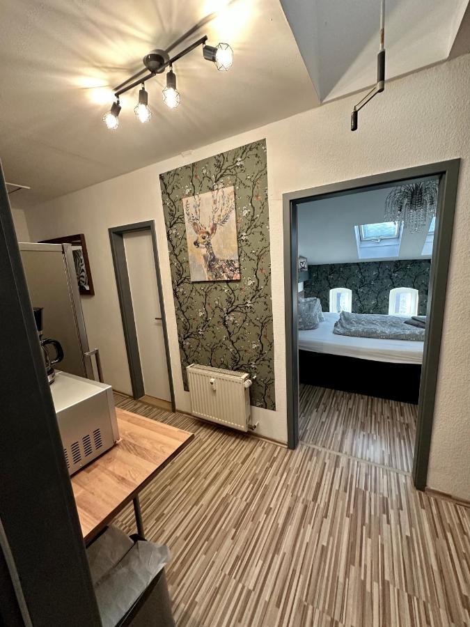 Apartment Zum Gruenen Hirsch Inkl. Parkplatz Erfurt Kültér fotó